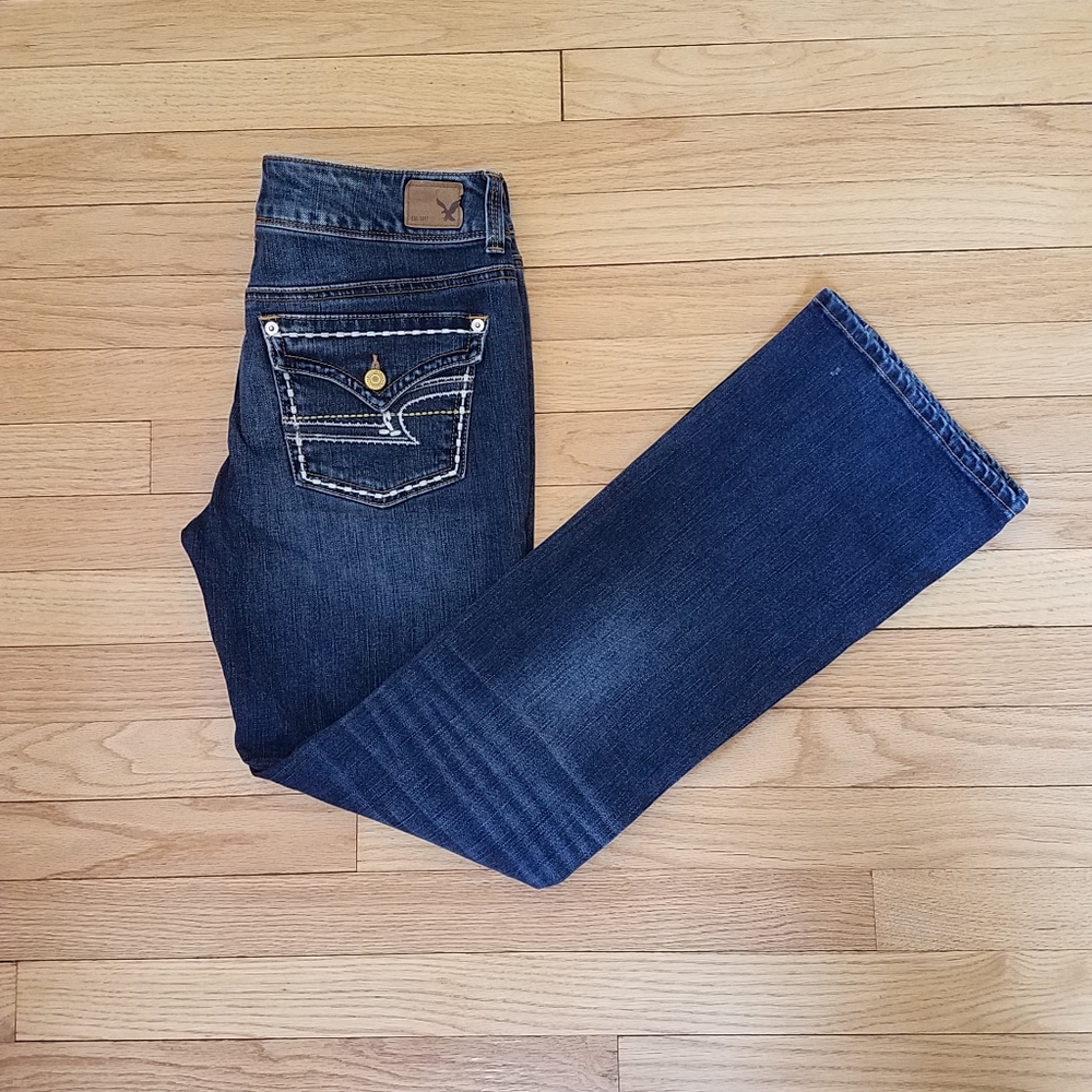 American Eagle AE bootcut jeans size 8